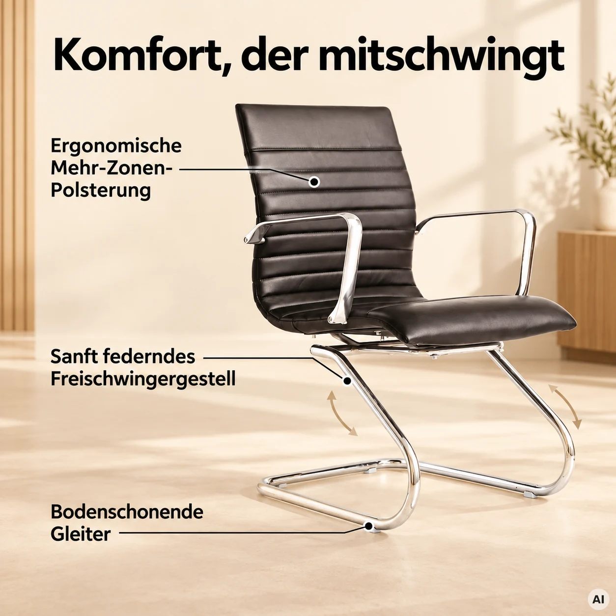 DESIGN Meeting 2 - Ergonomischer Freischwinger