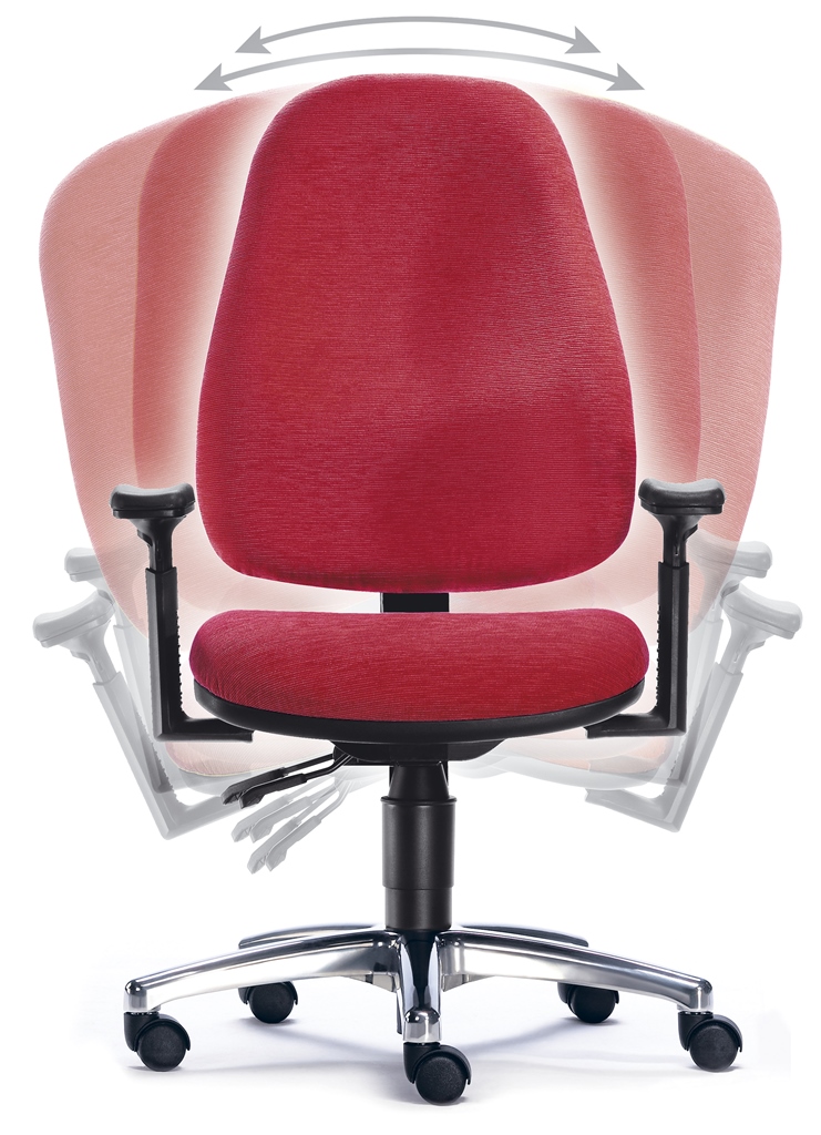 Lady Fitness - Ergonomischer Frauen-Stuhl